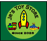 JR's Toy Store logo