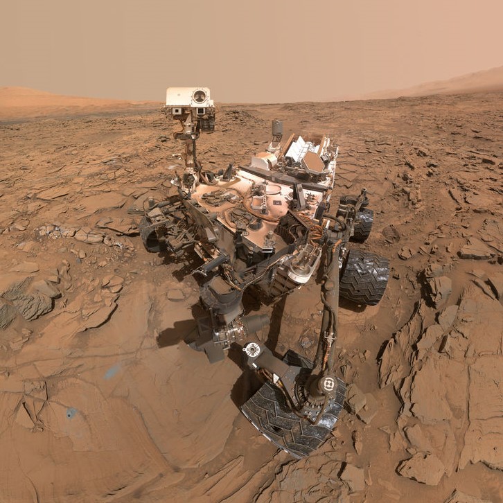 Curiosity Rover Selfie